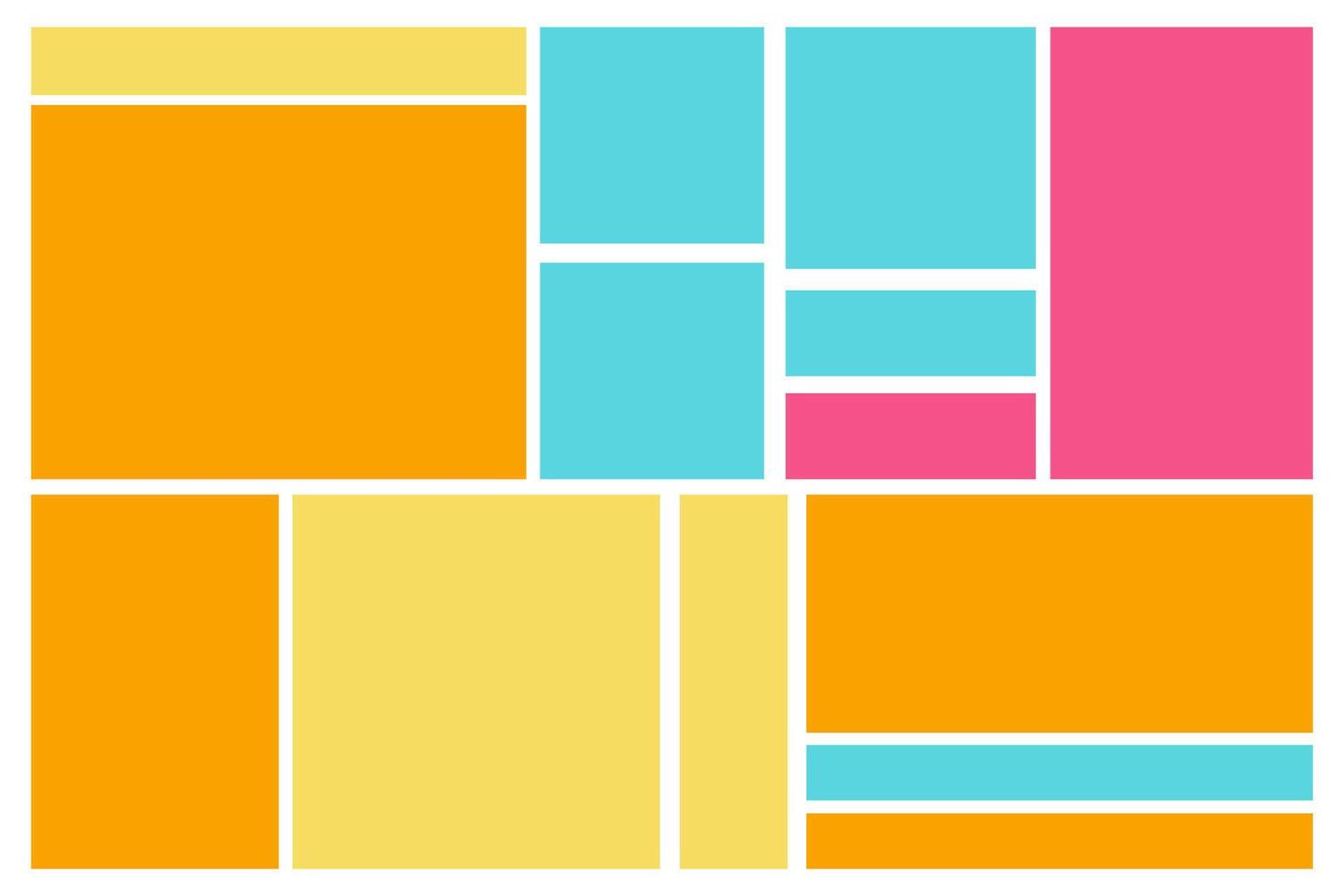 Vector Square Retro Colors Background Abstract for your Graphic Resource Design