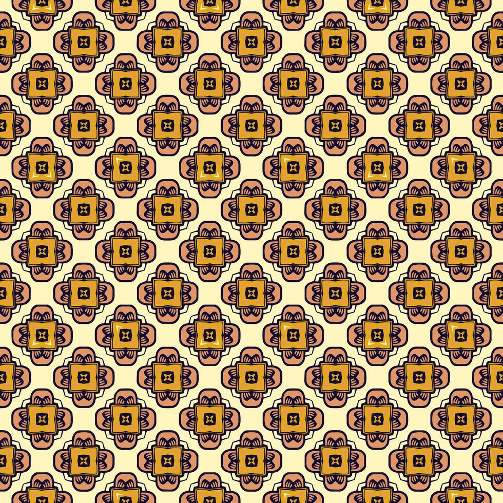 Multi color seamless abstract pattern. Background and backdrop. Multi Colored. Colorful ornamental design. Colored mosaic ornaments. Vector graphic illustration.