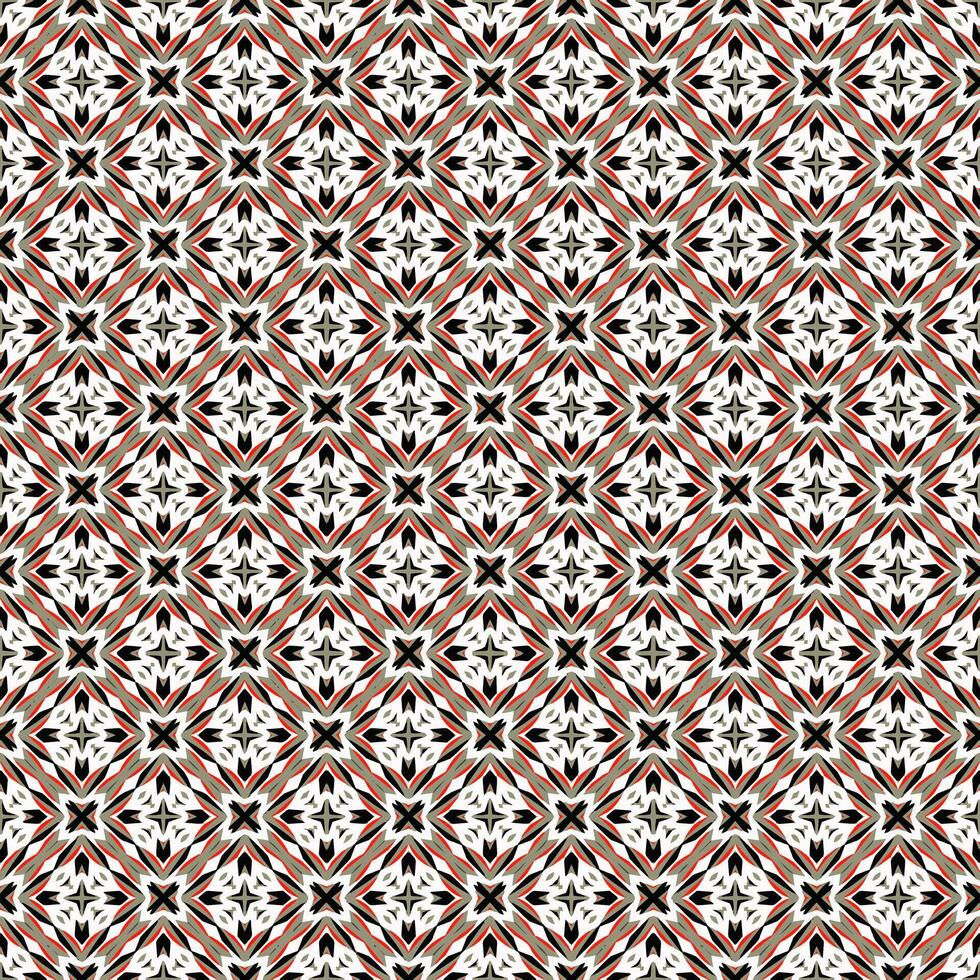 Multi color seamless abstract pattern. Background and backdrop. Multi Colored. Colorful ornamental design. Colored mosaic ornaments. Vector graphic illustration.