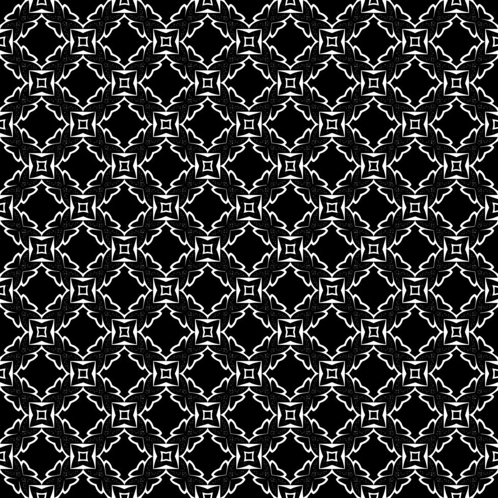 Black and white seamless abstract pattern. Background and backdrop. Grayscale ornamental design. vector