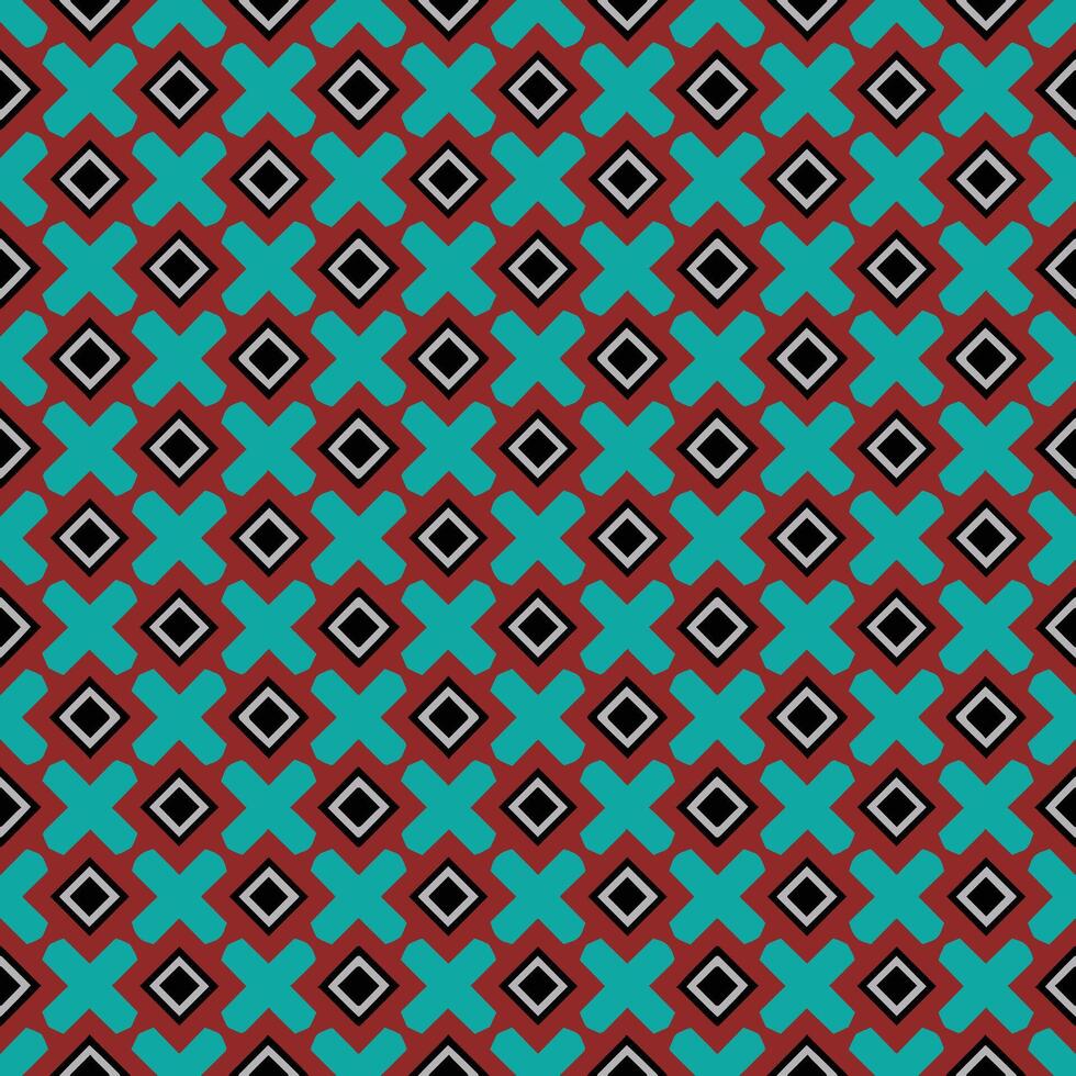 Multi color seamless abstract pattern. Background and backdrop. Multi Colored. Colorful ornamental design. Colored mosaic ornaments. Vector graphic illustration.