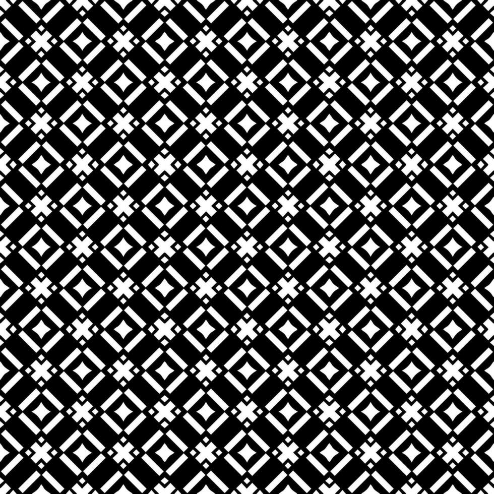 patrón abstracto sin costuras en blanco y negro. fondo y telón de fondo. diseño ornamental en escala de grises. vector