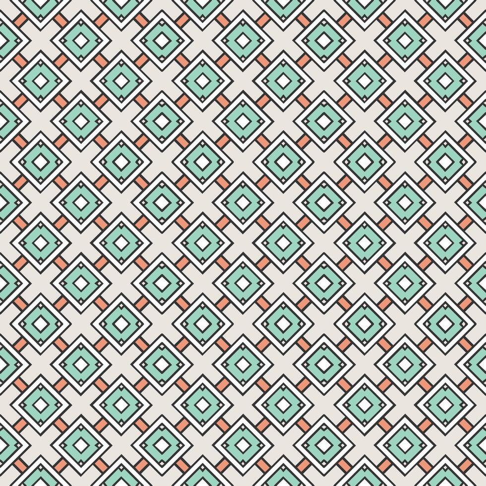 Multi color seamless abstract pattern. Background and backdrop. Multi Colored. Colorful ornamental design. Colored mosaic ornaments. Vector graphic illustration.
