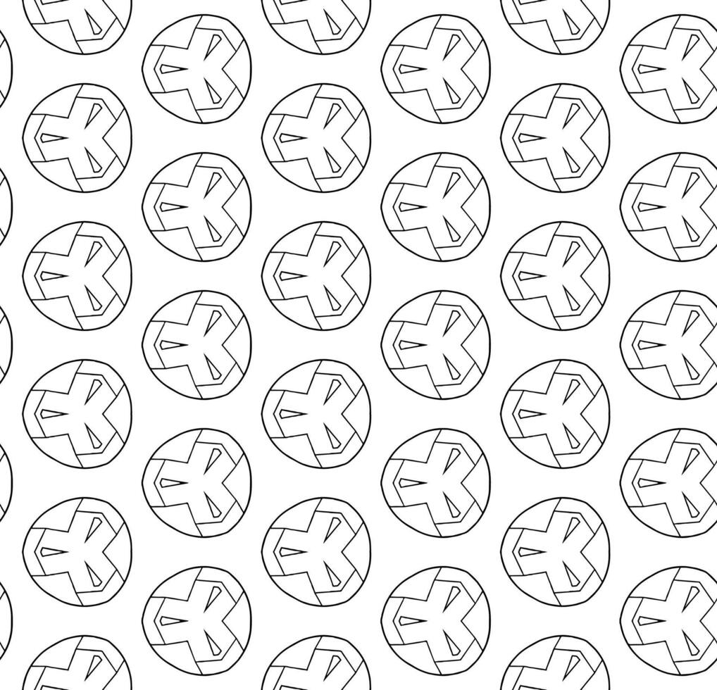 Black and white seamless abstract pattern. Background and backdrop. Grayscale ornamental design. vector