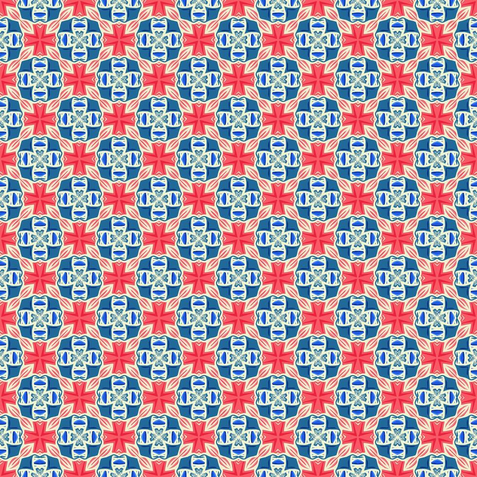 Multi color seamless abstract pattern. Background and backdrop. Multi Colored. Colorful ornamental design. Colored mosaic ornaments. Vector graphic illustration.