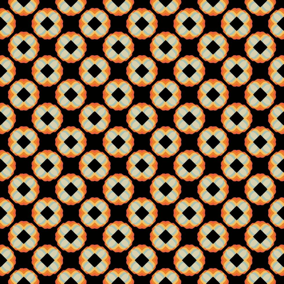 Multi color seamless abstract pattern. Background and backdrop. Multi Colored. Colorful ornamental design. Colored mosaic ornaments. Vector graphic illustration.