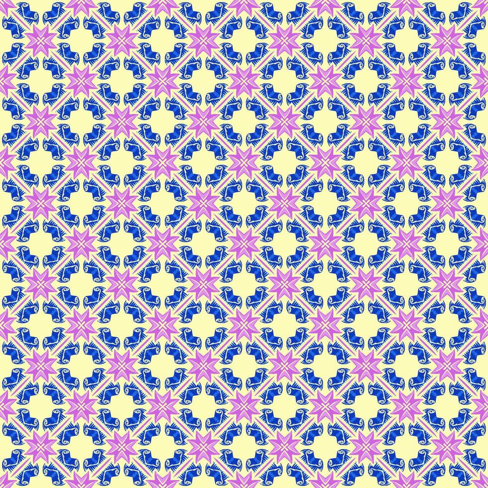 Multi color seamless abstract pattern. Background and backdrop. Multi Colored. Colorful ornamental design. Colored mosaic ornaments. Vector graphic illustration.