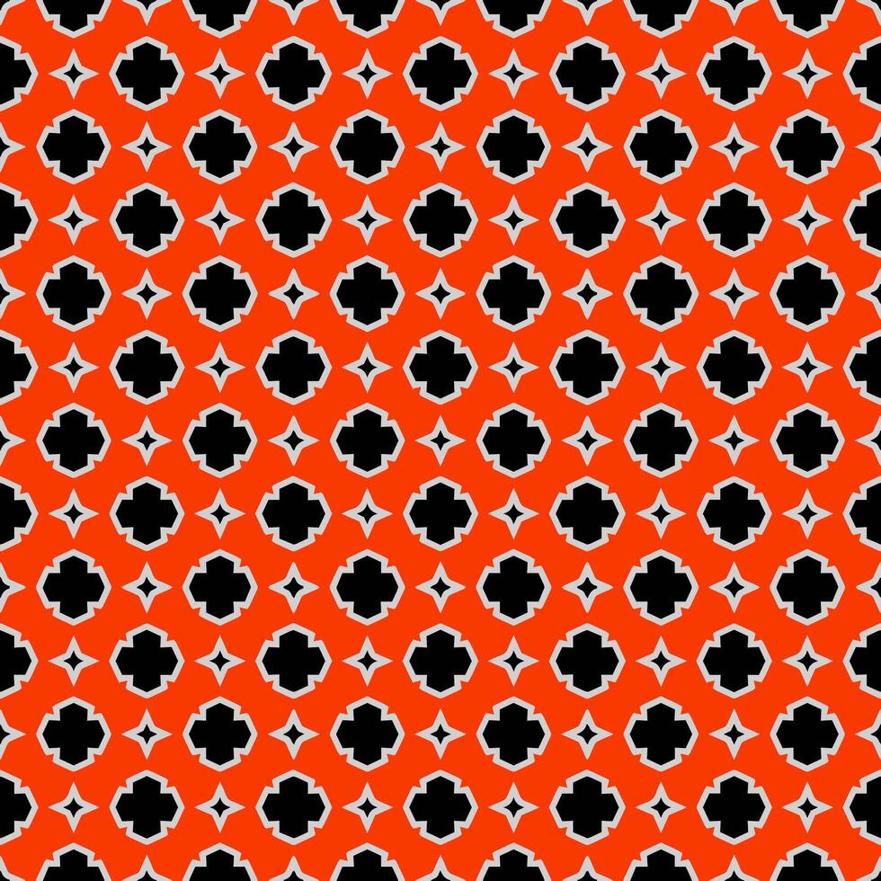 Multi color seamless abstract pattern. Background and backdrop. Multi Colored. Colorful ornamental design. Colored mosaic ornaments. Vector graphic illustration.