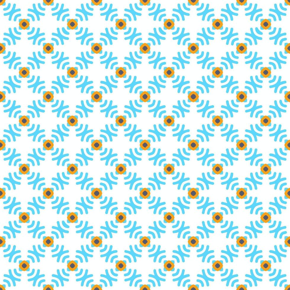 Multi color seamless abstract pattern. Background and backdrop. Multi Colored. Colorful ornamental design. Colored mosaic ornaments. Vector graphic illustration.