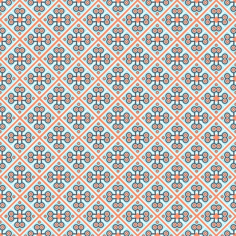 Multi color seamless abstract pattern. Background and backdrop. Multi Colored. Colorful ornamental design. Colored mosaic ornaments. Vector graphic illustration.