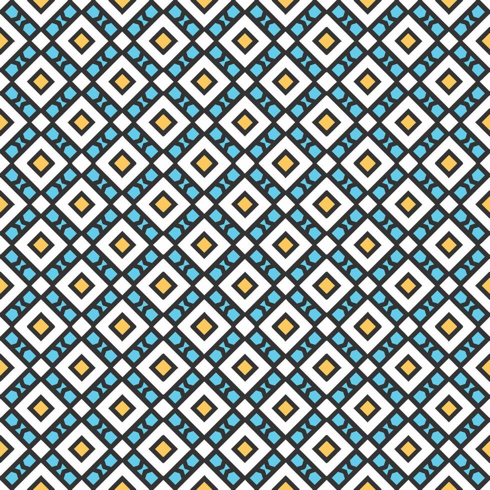 Multi color seamless abstract pattern. Background and backdrop. Multi Colored. Colorful ornamental design. Colored mosaic ornaments. Vector graphic illustration.