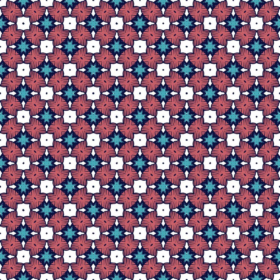 Multi color seamless abstract pattern. Background and backdrop. Multi Colored. Colorful ornamental design. Colored mosaic ornaments. Vector graphic illustration.