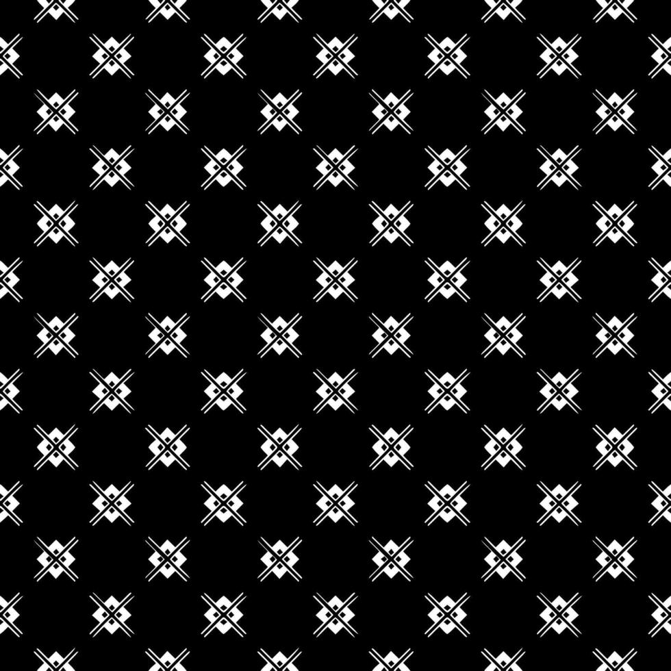 Black and white seamless abstract pattern. Background and backdrop. Grayscale ornamental design. vector