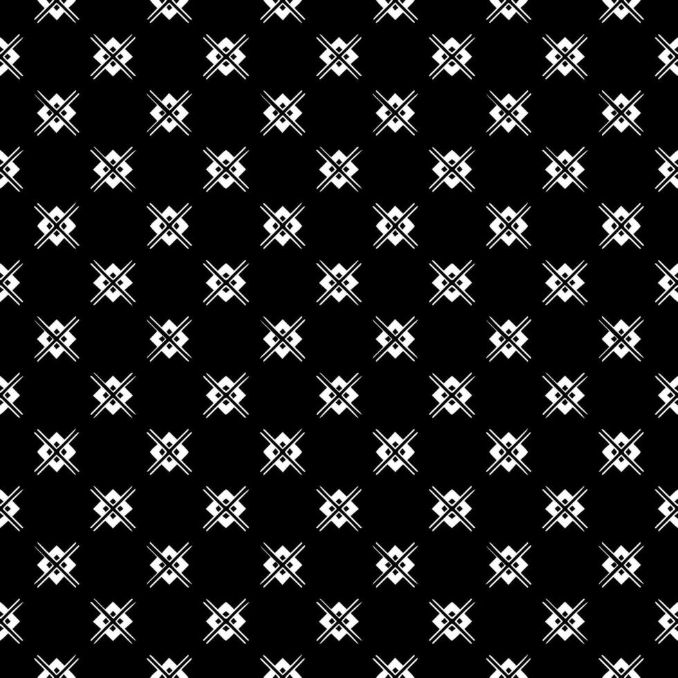 patrón abstracto sin costuras en blanco y negro. fondo y telón de fondo. diseño ornamental en escala de grises. vector