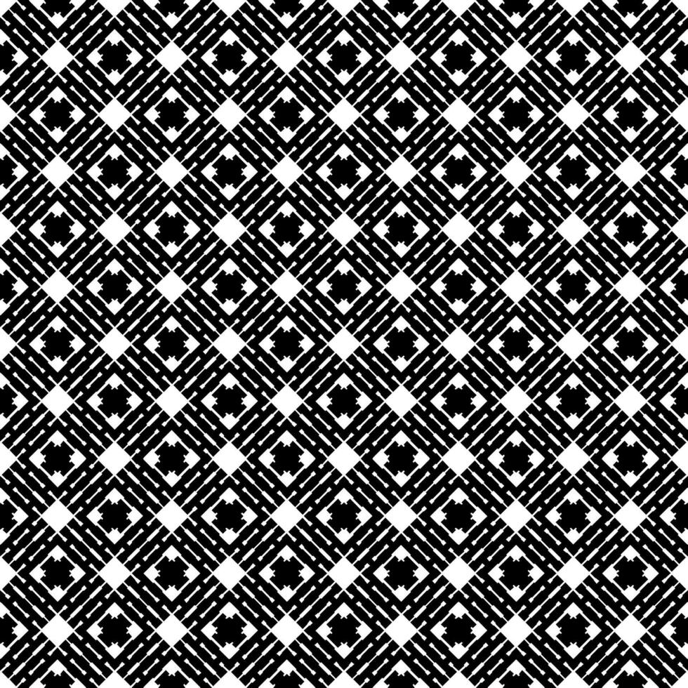 patrón abstracto sin costuras en blanco y negro. fondo y telón de fondo. diseño ornamental en escala de grises. vector