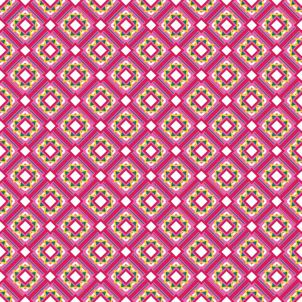 Multi color seamless abstract pattern. Background and backdrop. Multi Colored. Colorful ornamental design. Colored mosaic ornaments. Vector graphic illustration.