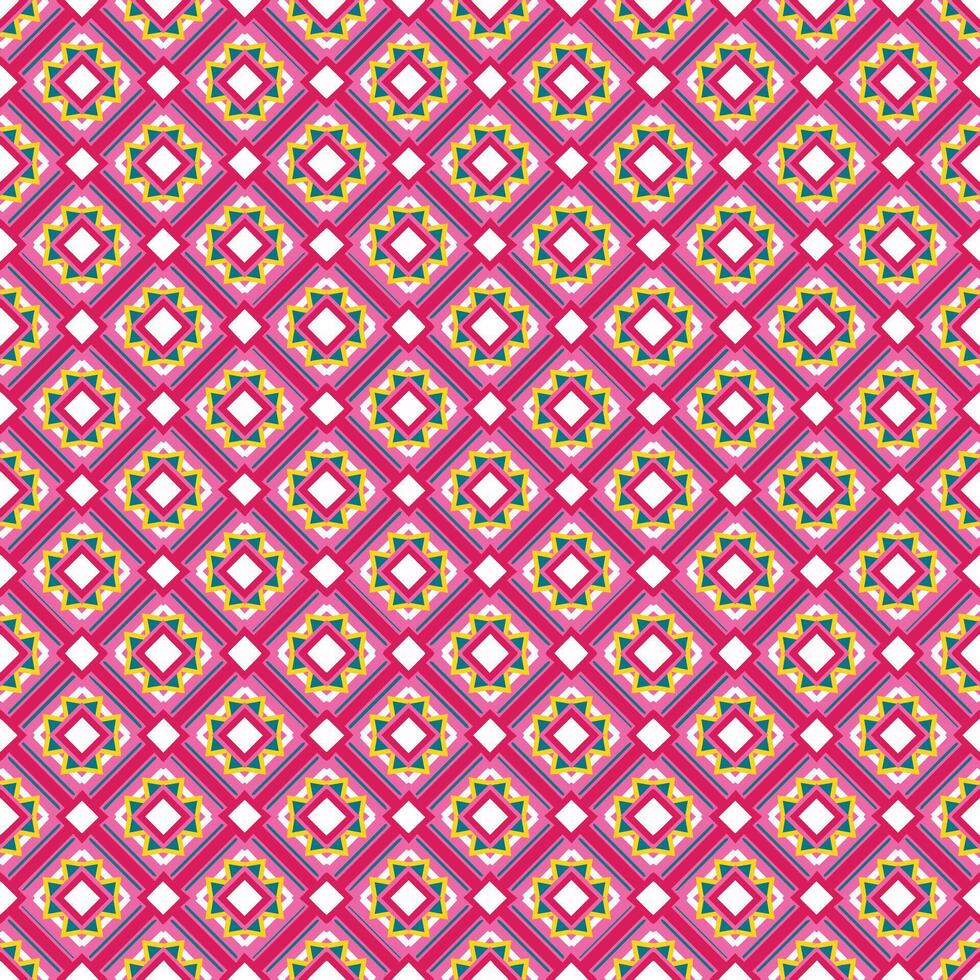 patrón abstracto sin costuras de varios colores. fondo y telón de fondo. multicolor colorido diseño ornamental. adornos de mosaico de colores. ilustración gráfica vectorial. vector