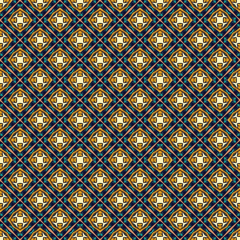 Multi color seamless abstract pattern. Background and backdrop. Multi Colored. Colorful ornamental design. Colored mosaic ornaments. Vector graphic illustration.