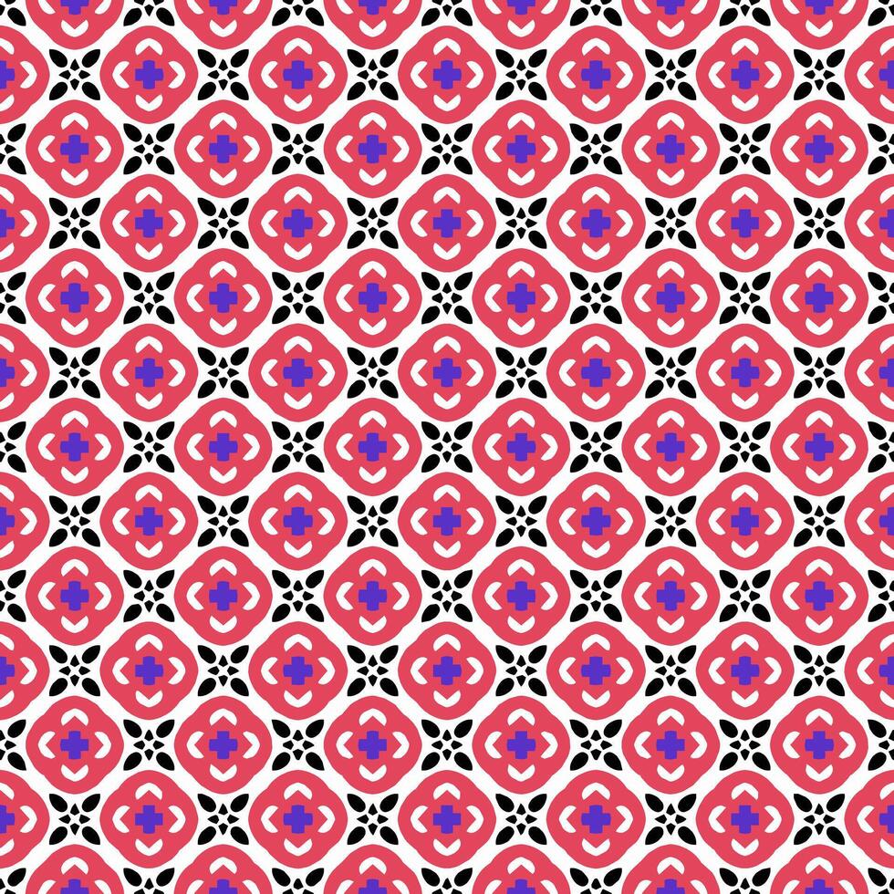 Multi color seamless abstract pattern. Background and backdrop. Multi Colored. Colorful ornamental design. Colored mosaic ornaments. Vector graphic illustration.