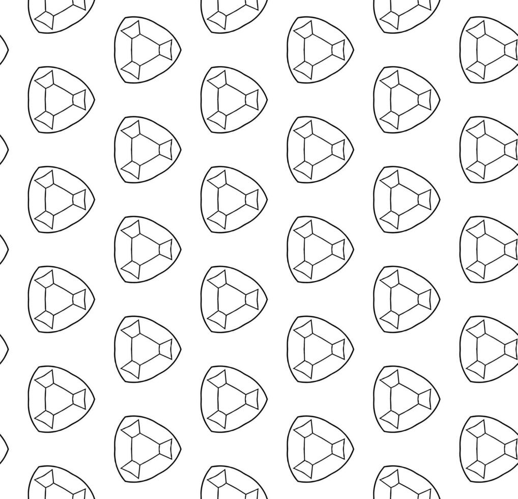 Black and white seamless abstract pattern. Background and backdrop. Grayscale ornamental design. vector