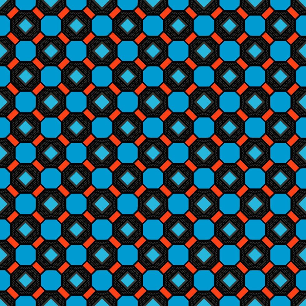 Multi color seamless abstract pattern. Background and backdrop. Multi Colored. Colorful ornamental design. Colored mosaic ornaments. Vector graphic illustration.