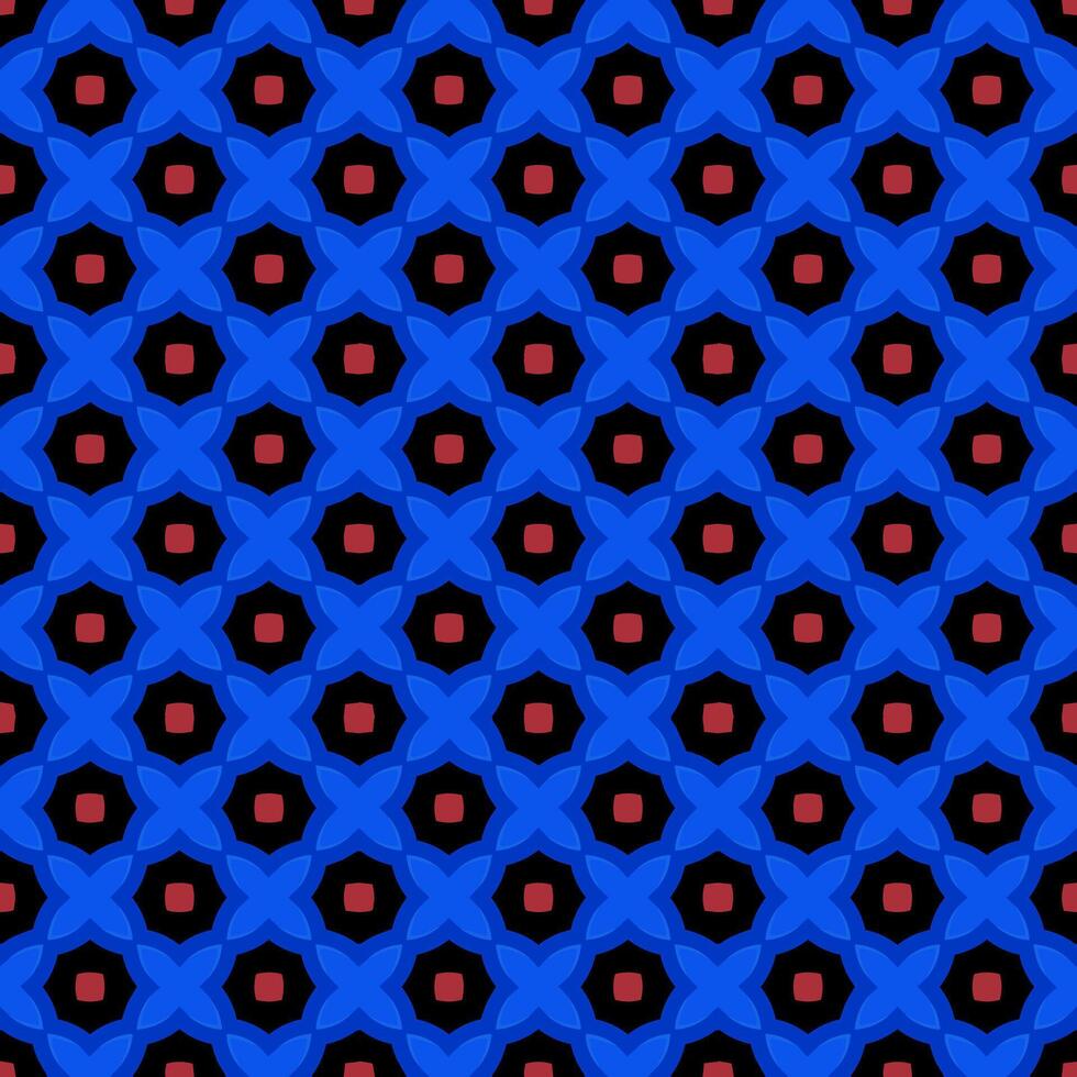 Multi color seamless abstract pattern. Background and backdrop. Multi Colored. Colorful ornamental design. Colored mosaic ornaments. Vector graphic illustration.