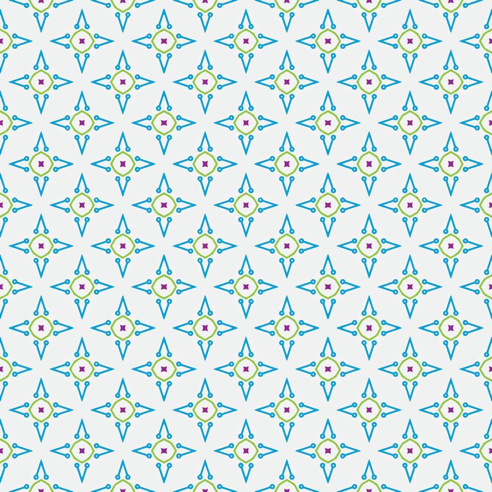 Multi color seamless abstract pattern. Background and backdrop. Multi Colored. Colorful ornamental design. Colored mosaic ornaments. Vector graphic illustration.