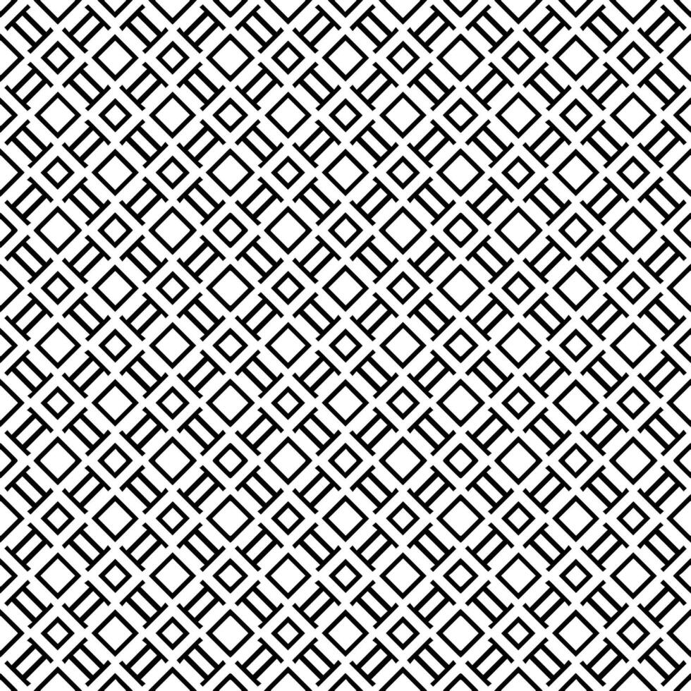 Black and white seamless abstract pattern. Background and backdrop. Grayscale ornamental design. vector