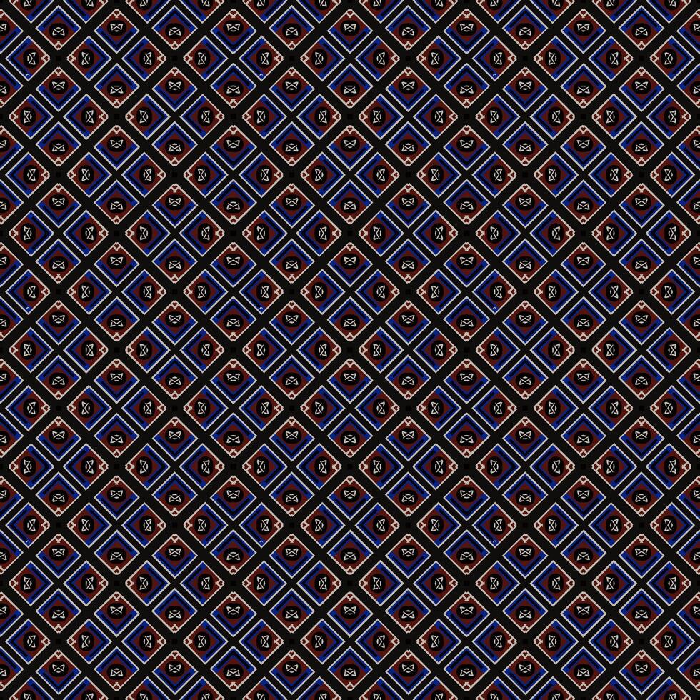 Multi color seamless abstract pattern. Background and backdrop. Multi Colored. Colorful ornamental design. Colored mosaic ornaments. Vector graphic illustration.