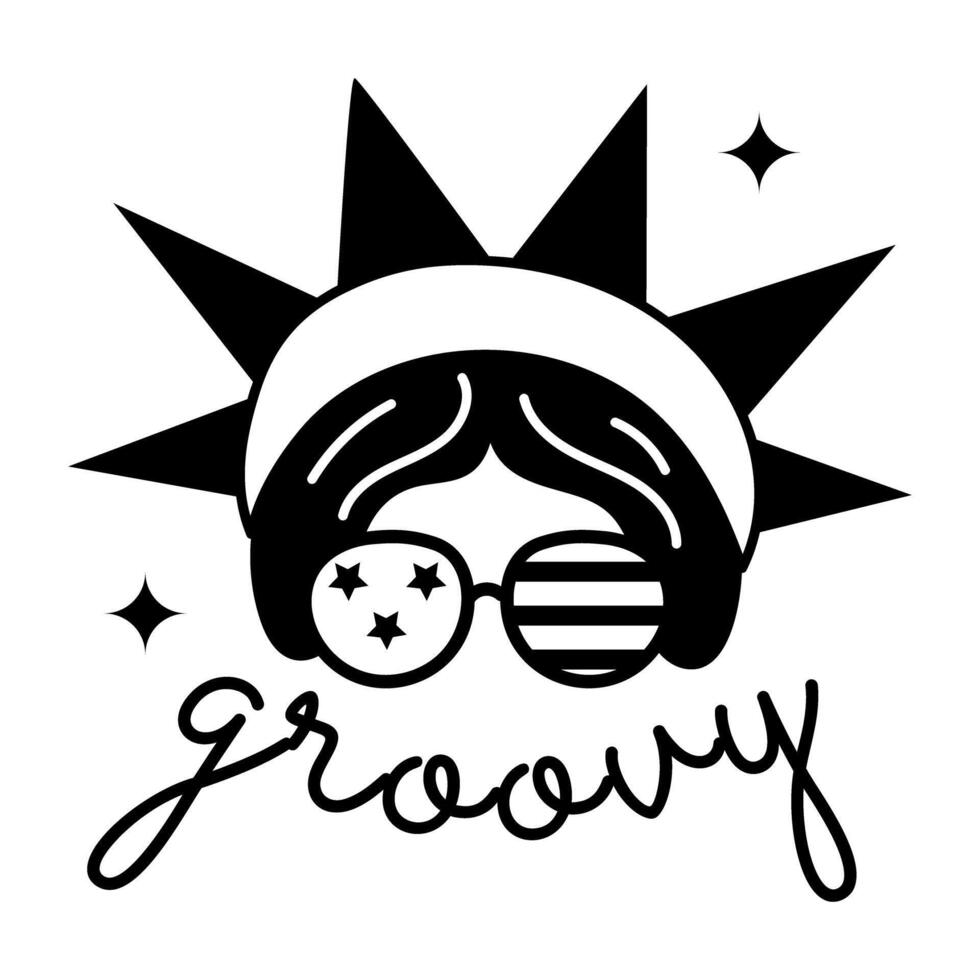 Trendy Groovy Concepts vector