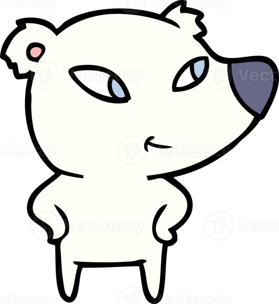 polar bear cartoon png