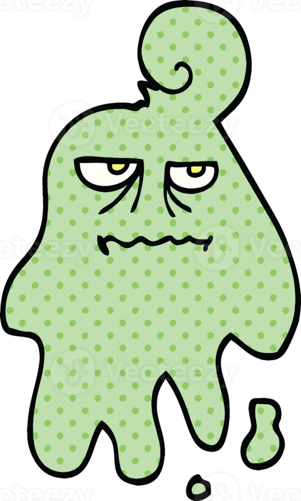 comic book style cartoon spooky ghost png