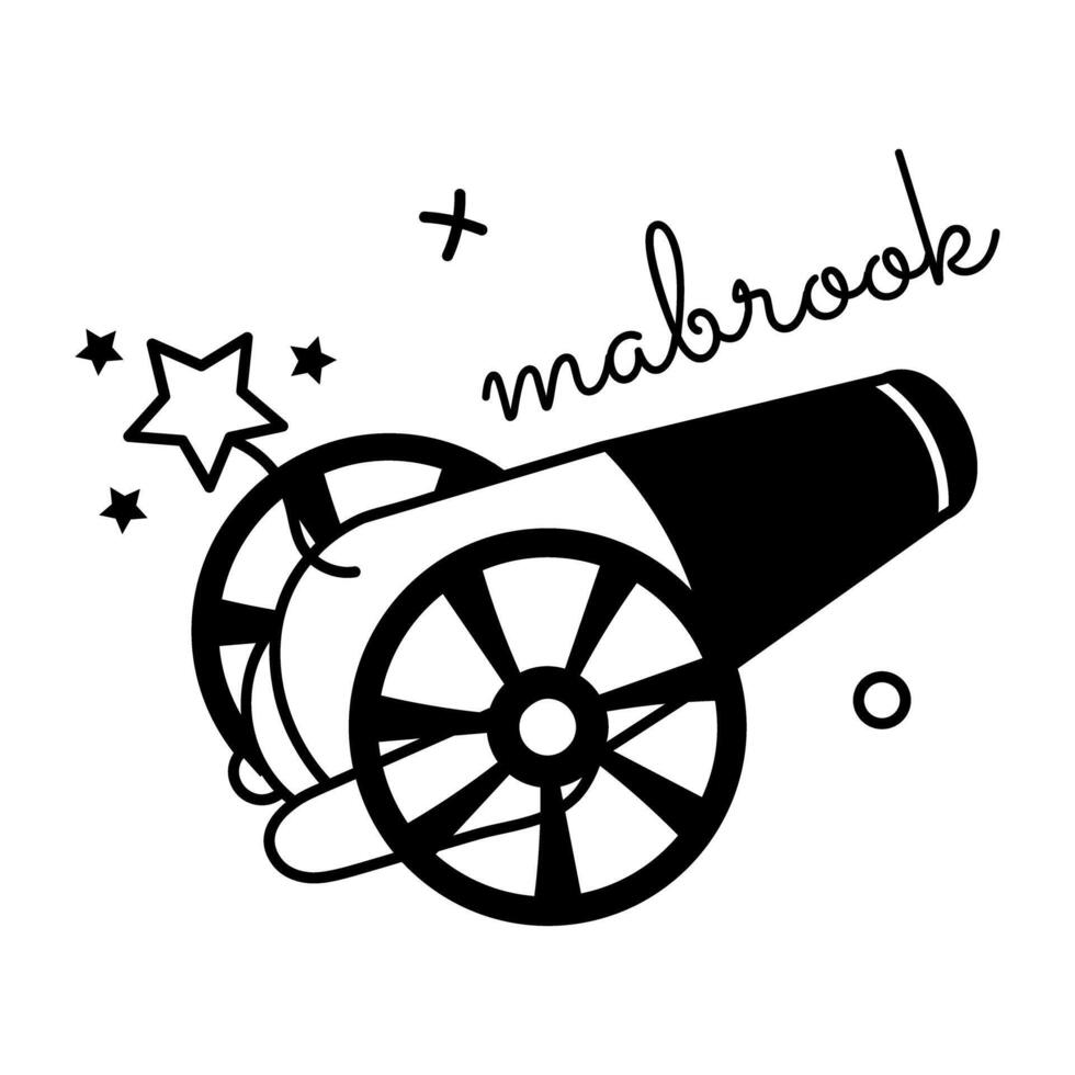 Trendy Mabrook Concepts vector