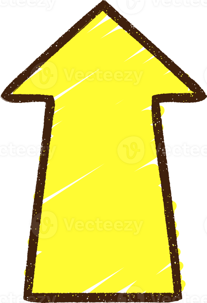 Pointing Arrow Chalk Drawing png