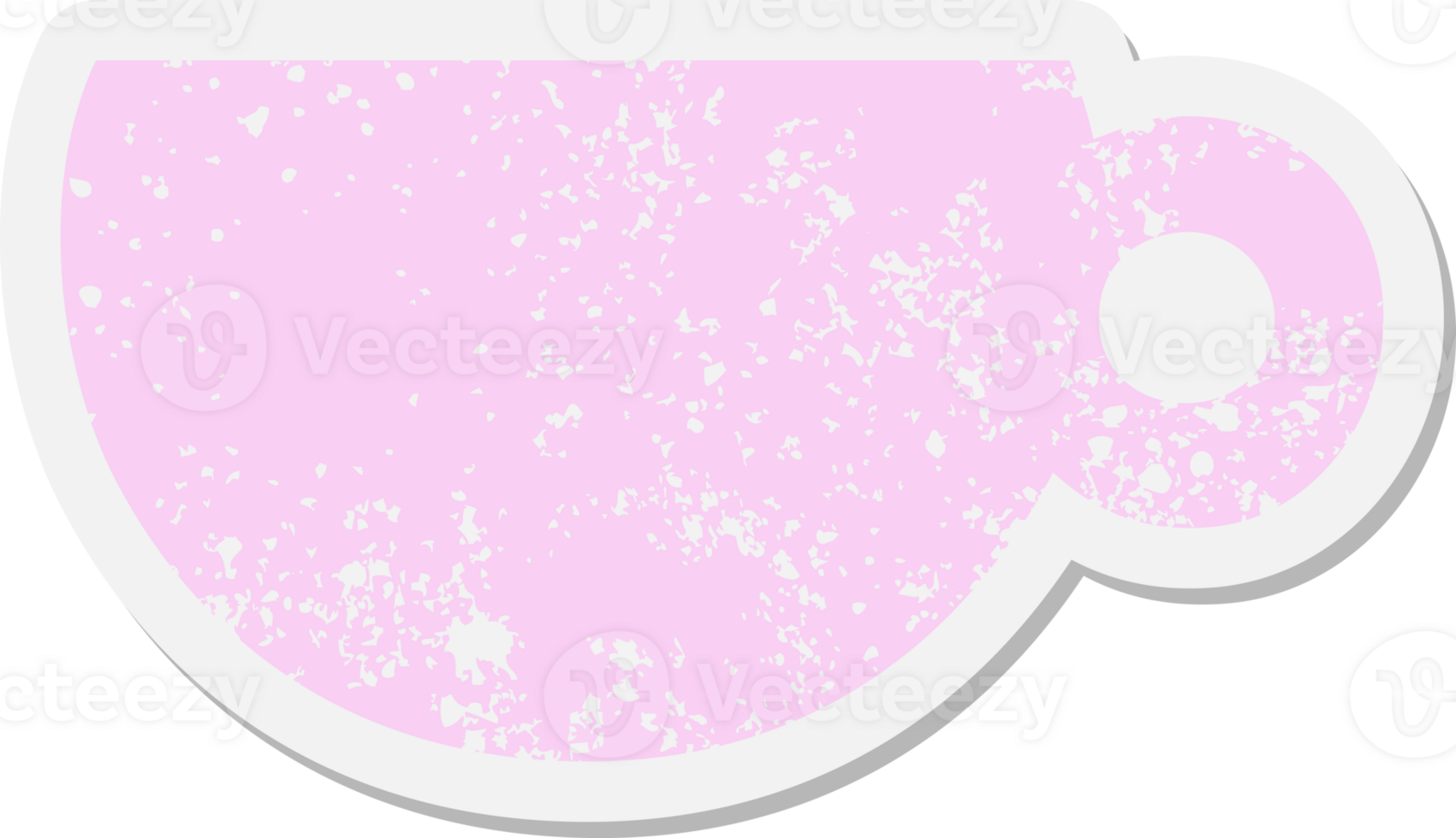 coffee or tea cup grunge sticker png