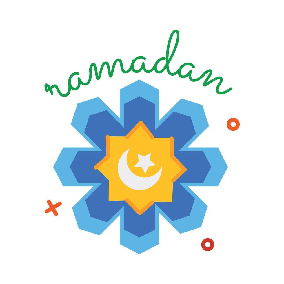 Trendy Ramadan Ornament vector