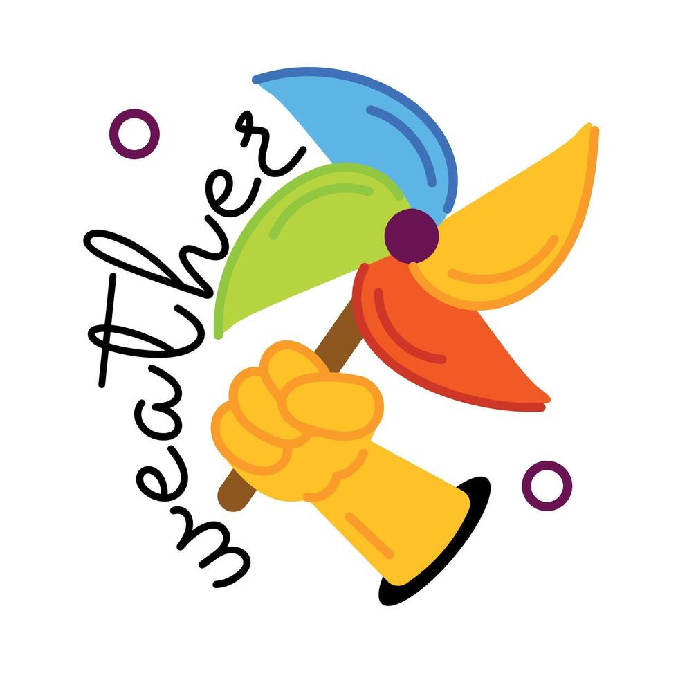 Trendy Fan Origami vector