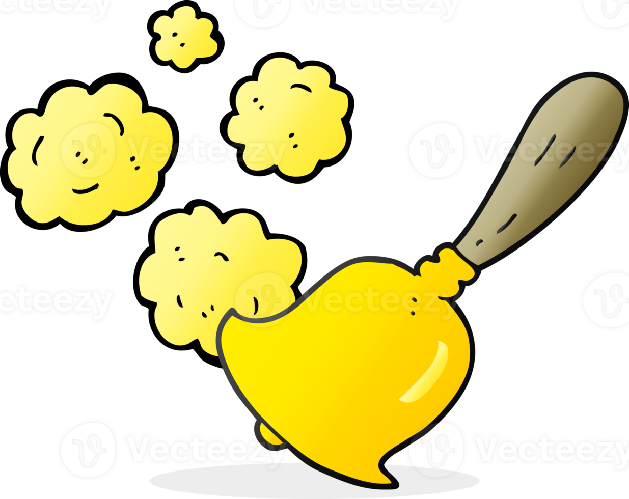 hand drawn cartoon hand bell png