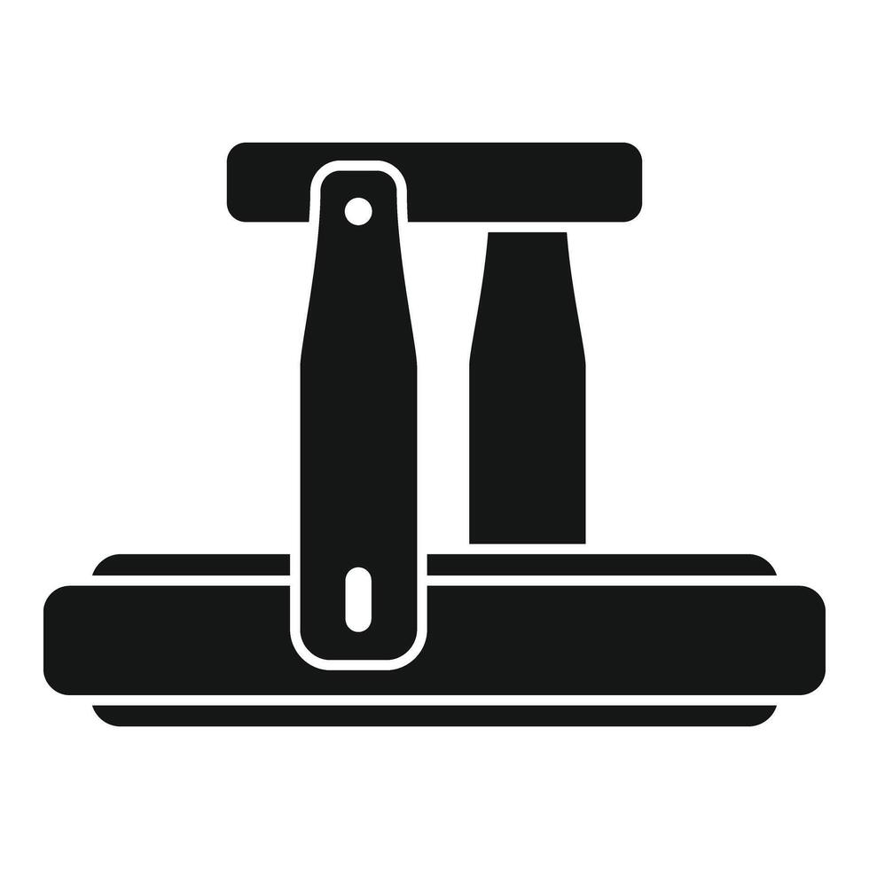 Virtual reality platform icon simple vector. Home game studio vector