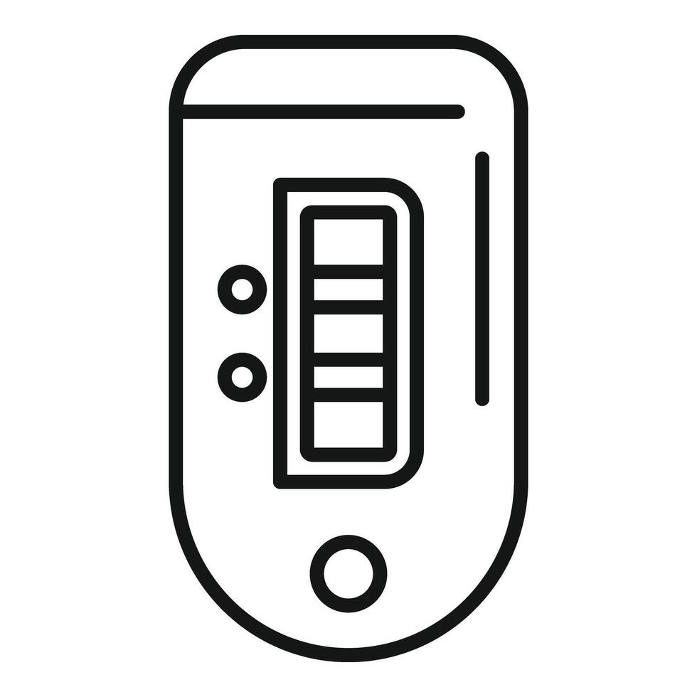 Diagnostic equipment icon outline vector. Clinic general evaluation vector