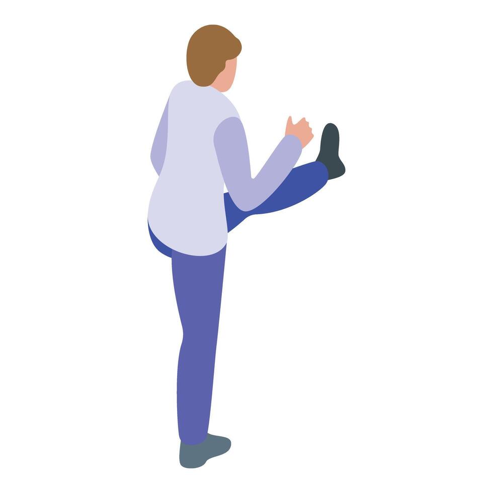 Training capoeira icon isometric vector. Martial culture vector