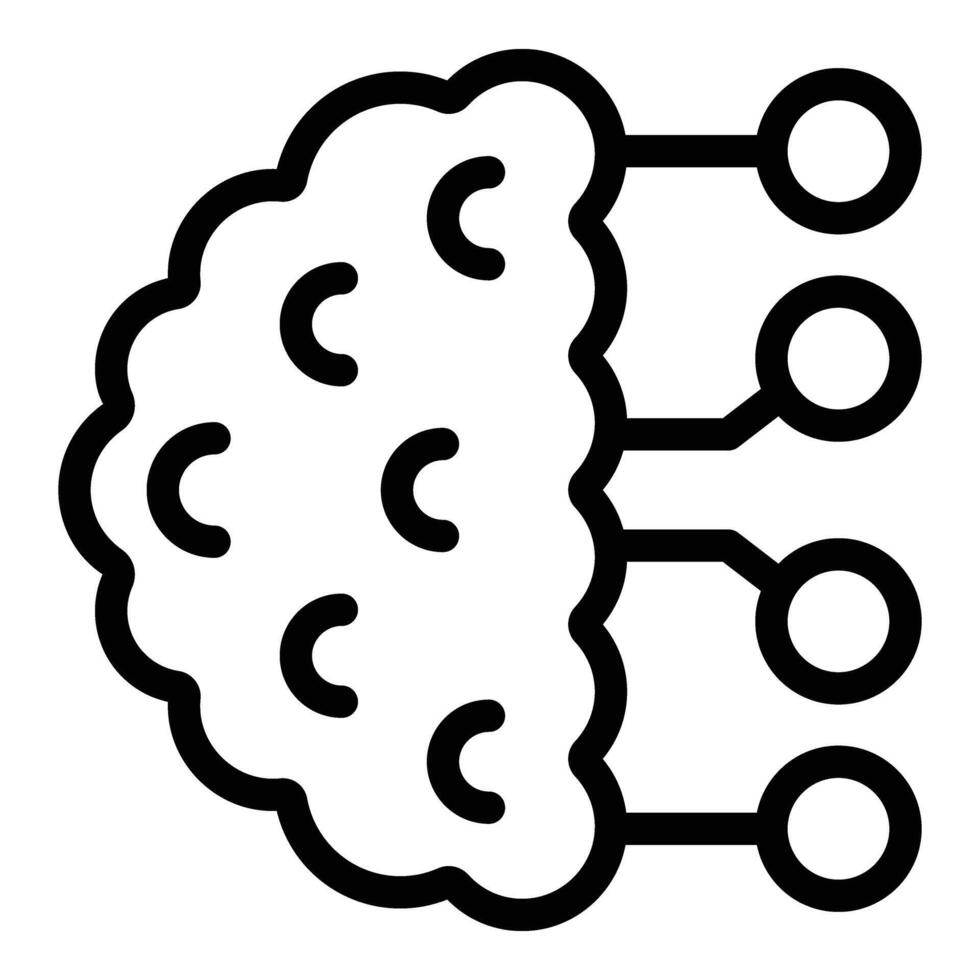 Brainstorming icon outline vector. Bathroom activity vector