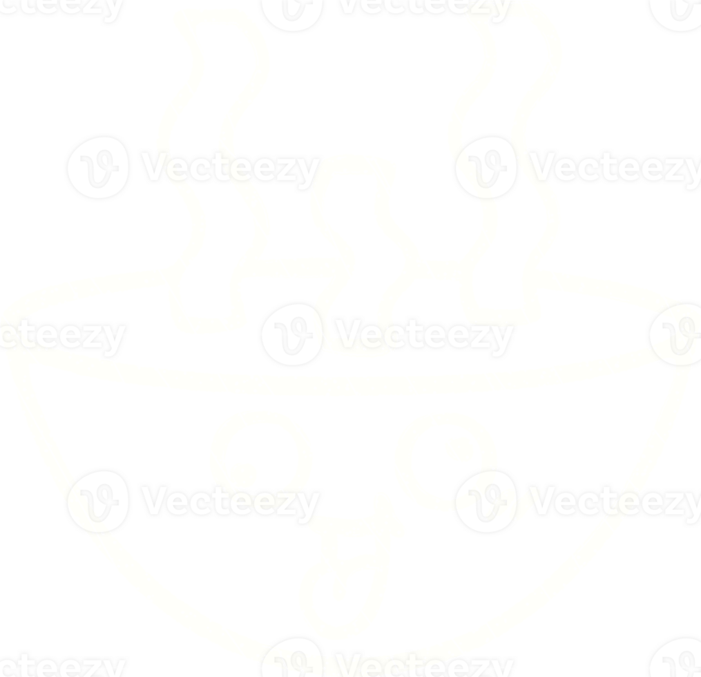 Noodle Bowl Chalk Drawing png