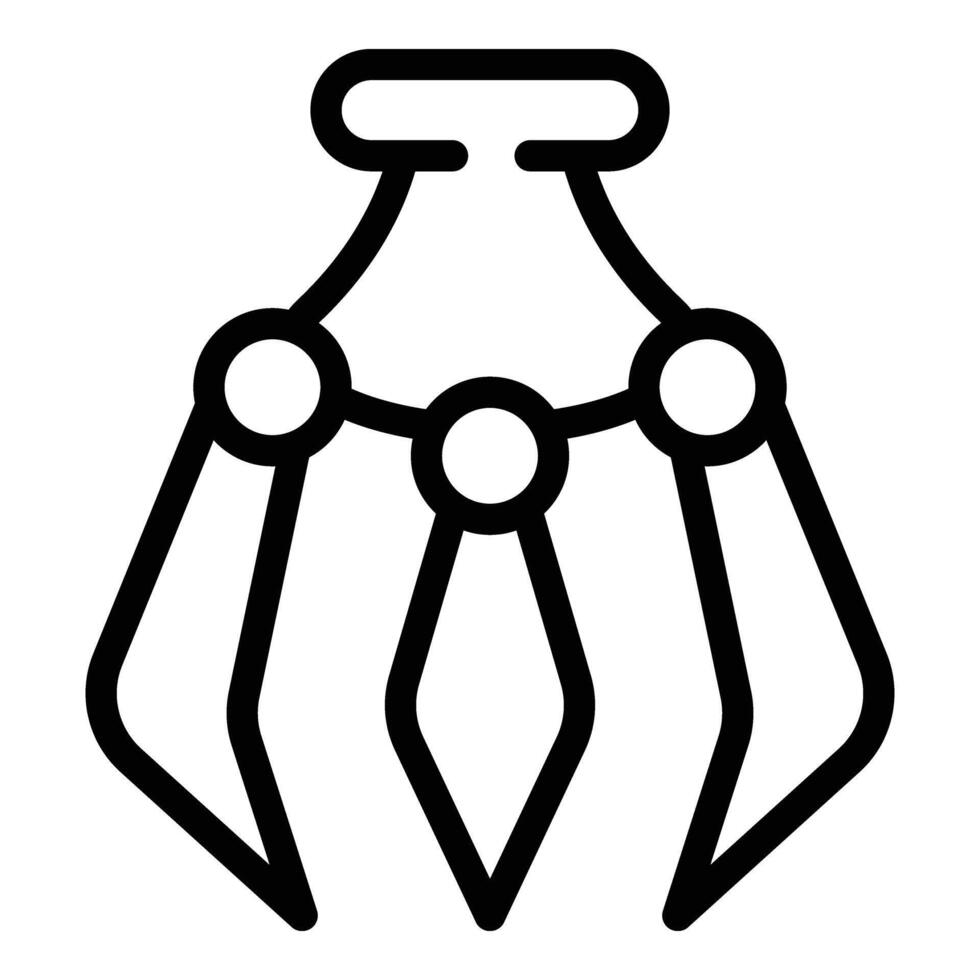 Play element device icon outline vector. Fun recreation vector
