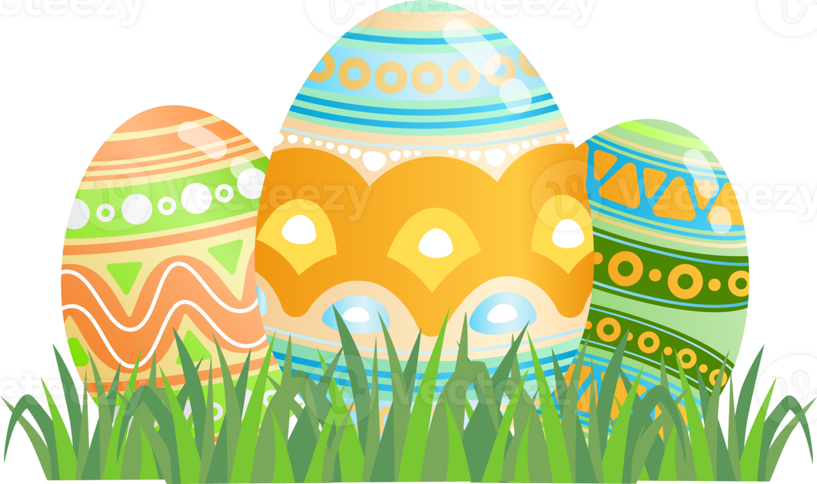 easter egg festival decorate colorful design png