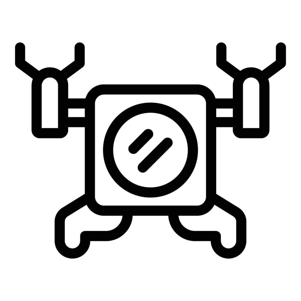 Adventure ready camera icon outline vector. Motion snapshot lens vector