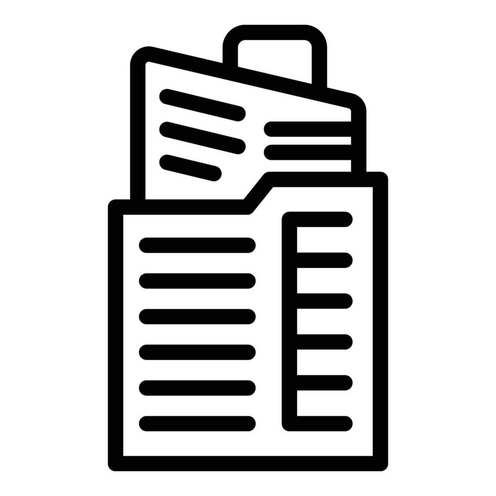 Warsaw modern building icon outline vector. Contemporary city architecture vector