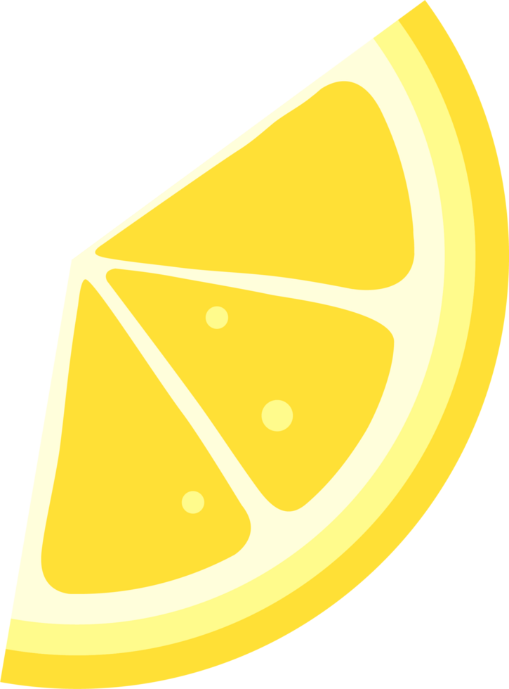 conception d'illustration de citron png