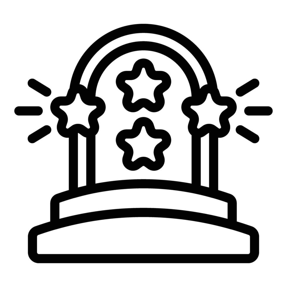 Skills training icon outline vector. Self development program vector