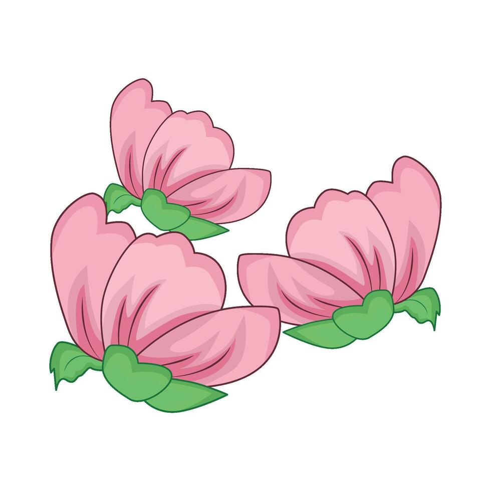 ilustración de Cereza florecer vector